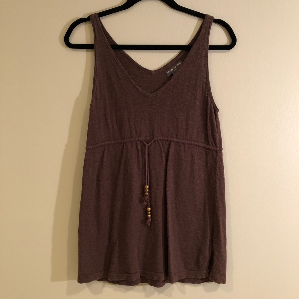 Banana Republic // Brown Cinched Top